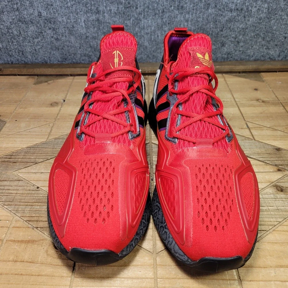 Adidas ZX 2K Boost Jalen Ramsey Shoes Mens Size‎ 11.5 Red Black Survival Is Rare